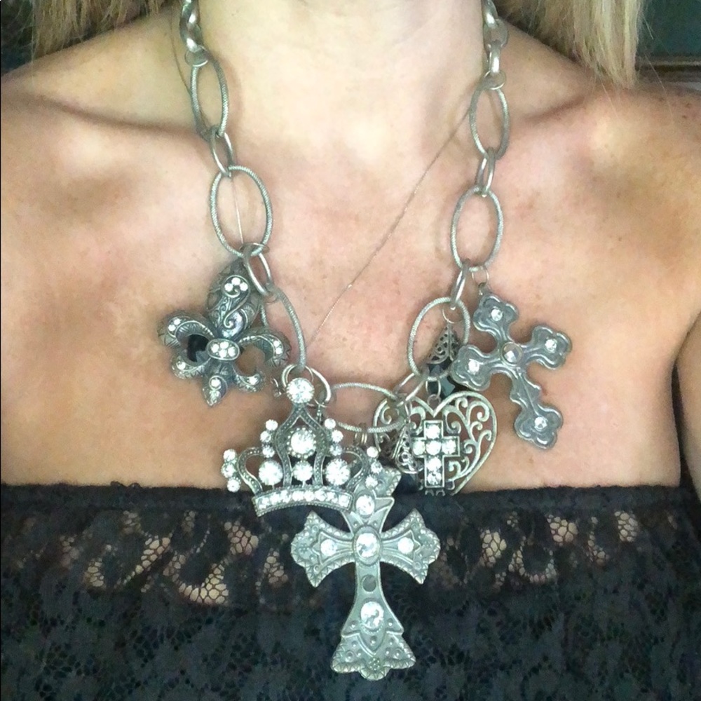 Costume charm necklace